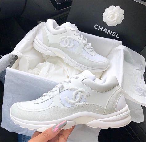 chanel white sneakers 2023|Chanel sneakers official.